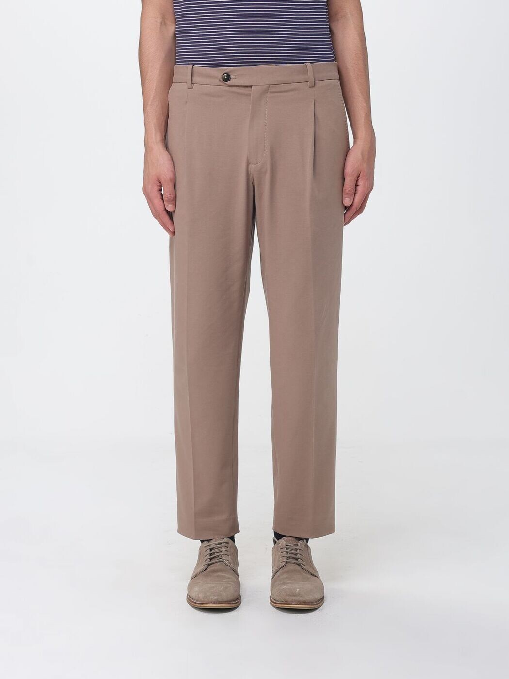 チルコロ 1901 CIRCOLO 1901 ズボン ズボン下 メンズ 赤銅色 Trousers CN5188 関税 貨物輸送無料 2026SS gi