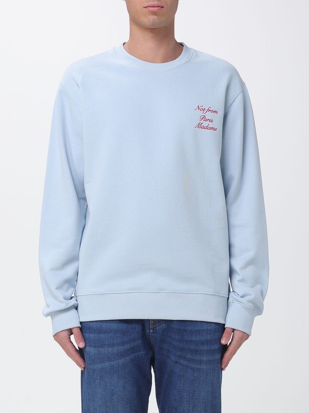 ドロール ド ムッシュ DROLE DE MONSIEUR スウェットシャツ トレーナー メンズ ブルー Sweatshirts KSW157CO127 Blue 関税 送料無料 2026SS gi|BRANDSHOP「il Tesoro」