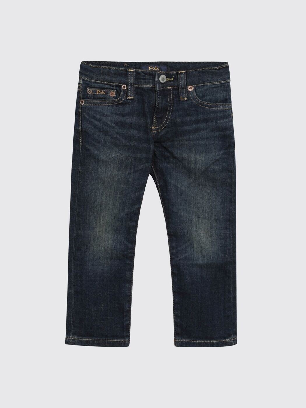 ポロ・ラルフローレン POLO RALPH LAUREN レギュラーフィットジーンズ ジーンズ ボーイズ 青色 Regular fit jeans 322B13883 関税 貨物輸送無料 2026SS gi
