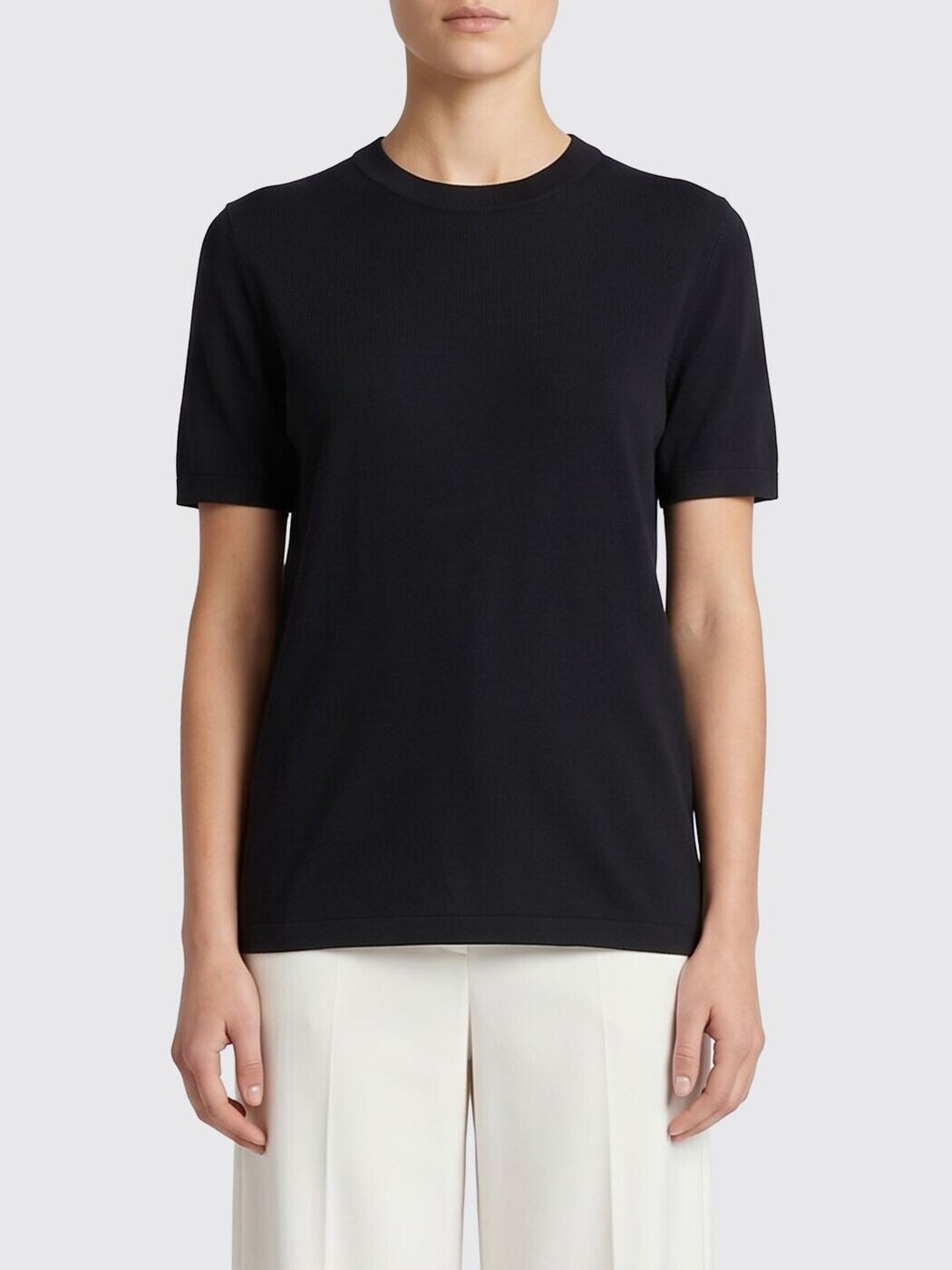 ロベルトコリーナ ROBERTO COLLINA スポーツシャツ プルオーバー レディース 黒いこと T-shirts and polo shirts 261FXA31021 関税 貨物輸送無料 2026SS gi