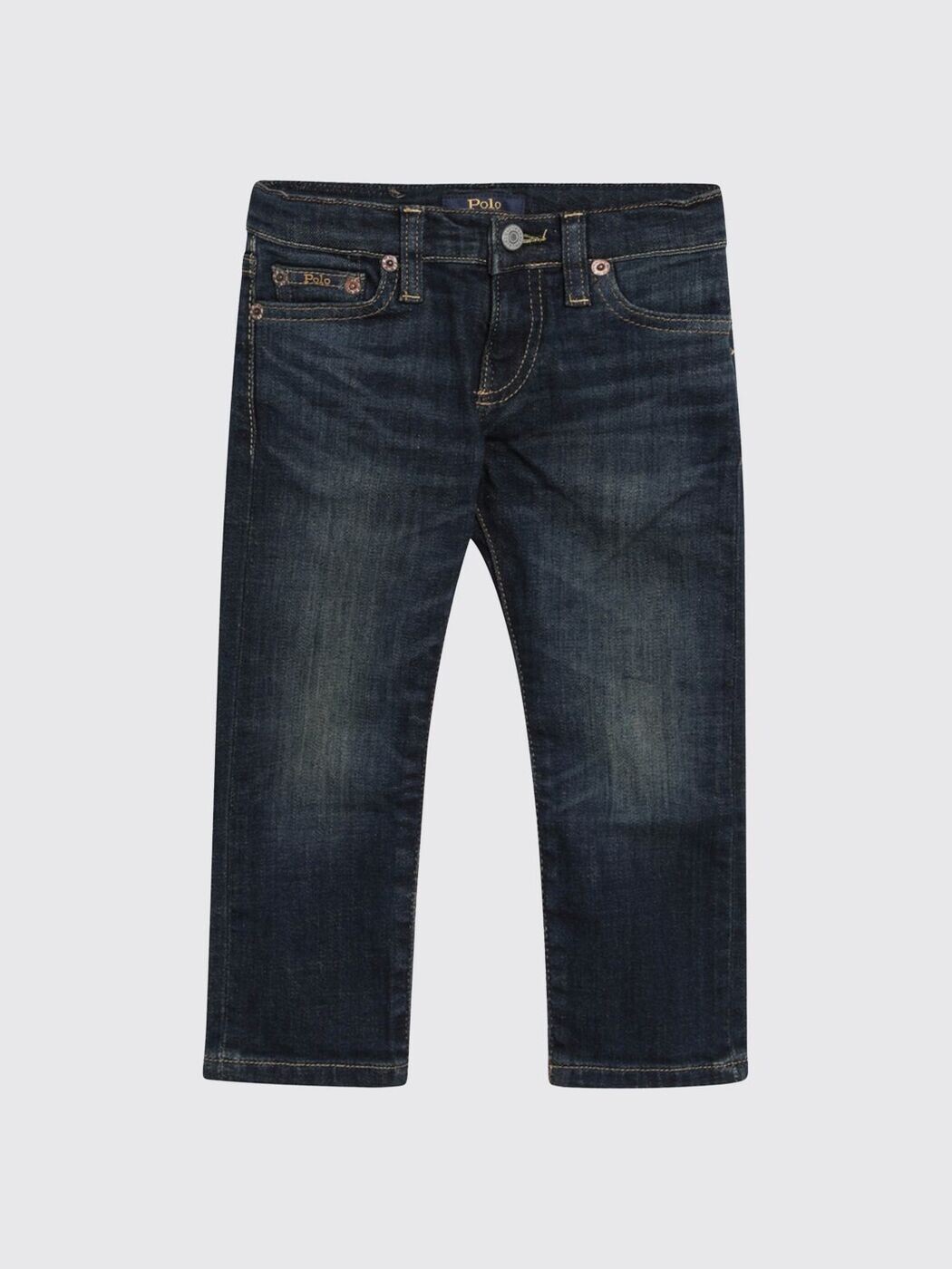 ポロ・ラルフローレン POLO RALPH LAUREN レギュラーフィットジーンズ ジーンズ ボーイズ 青色 Regular fit jeans 323B13883 関税 貨物輸送無料 2026SS gi