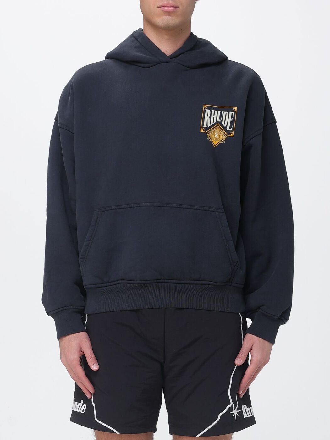 ルード RHUDE スウェットシャツ トレーナー メンズ ブラック Sweatshirts RHSS26HO05012 Black 関税 送料無料 2026SS gi｜BRANDSHOP「il Tesoro」