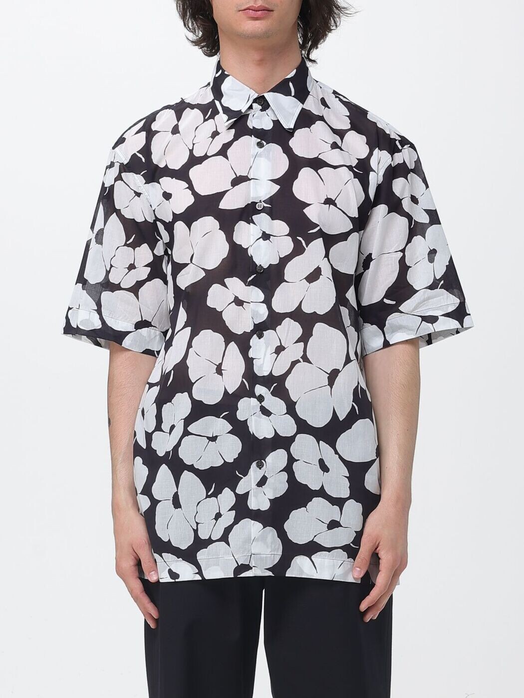 ドリス ヴァン ノッテン DRIES VAN NOTEN シャツ メンズ ブラック Shirts 2610207003069 Black 関税 送料無料 2026SS gi｜BRANDSHOP「il Tesoro」