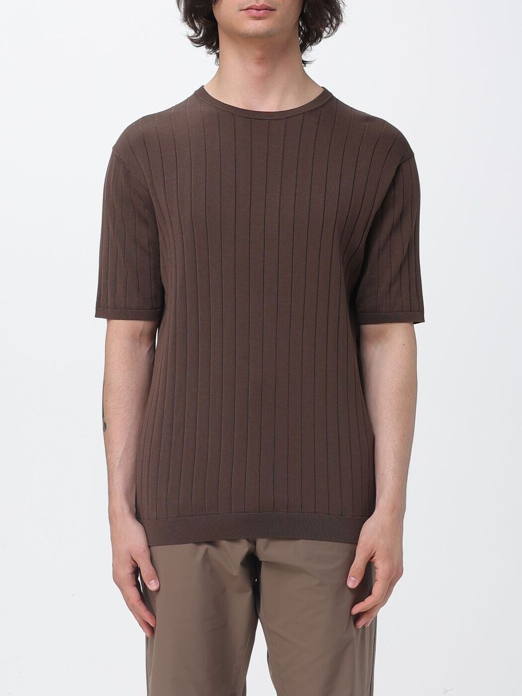 ピープルオブシブヤ PEOPLE OF SHIBUYA プルオーバー 編み物御召しもの メンズ Knitwear RAIMUC16 Sage 関税 貨物輸送無料 2026SS gi