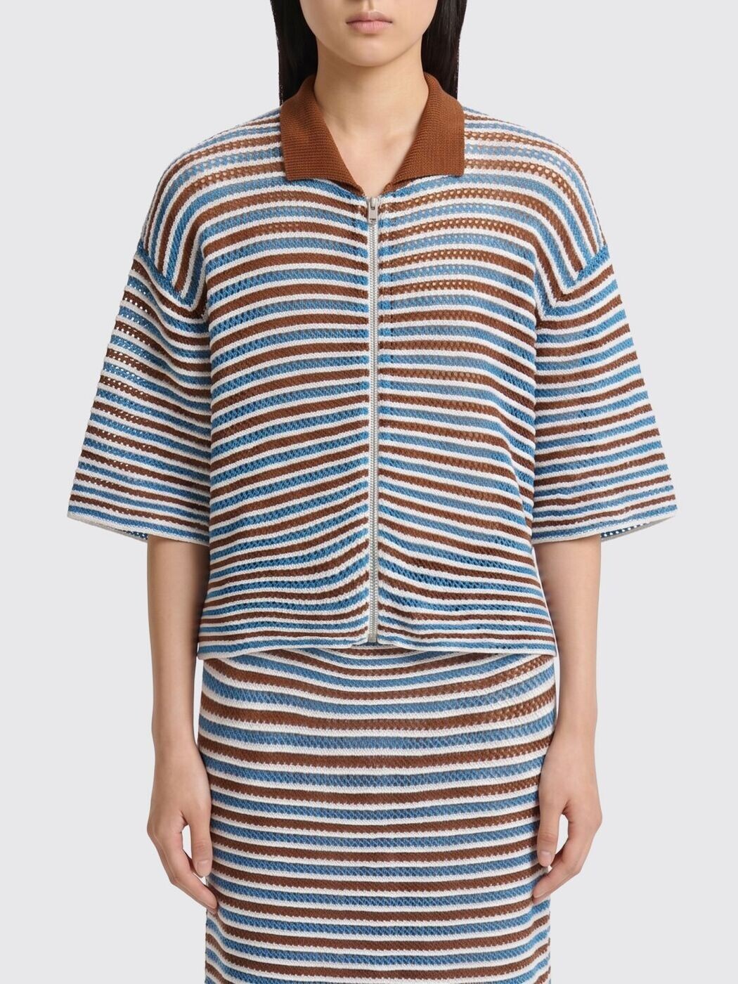 マルニ MARNI スウェーター 編み物お召しもの レディース マルチ色合い Knitwear CDMD0446EQUFCB35 関税 貨物輸送無料 2026SS gi