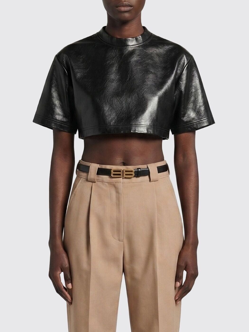 バレンシアガ BALENCIAGA ティーシャツ トップス レディース 黒いこと T-shirts and tops 871787TUS17 関税 貨物輸送無料 2026SS gi