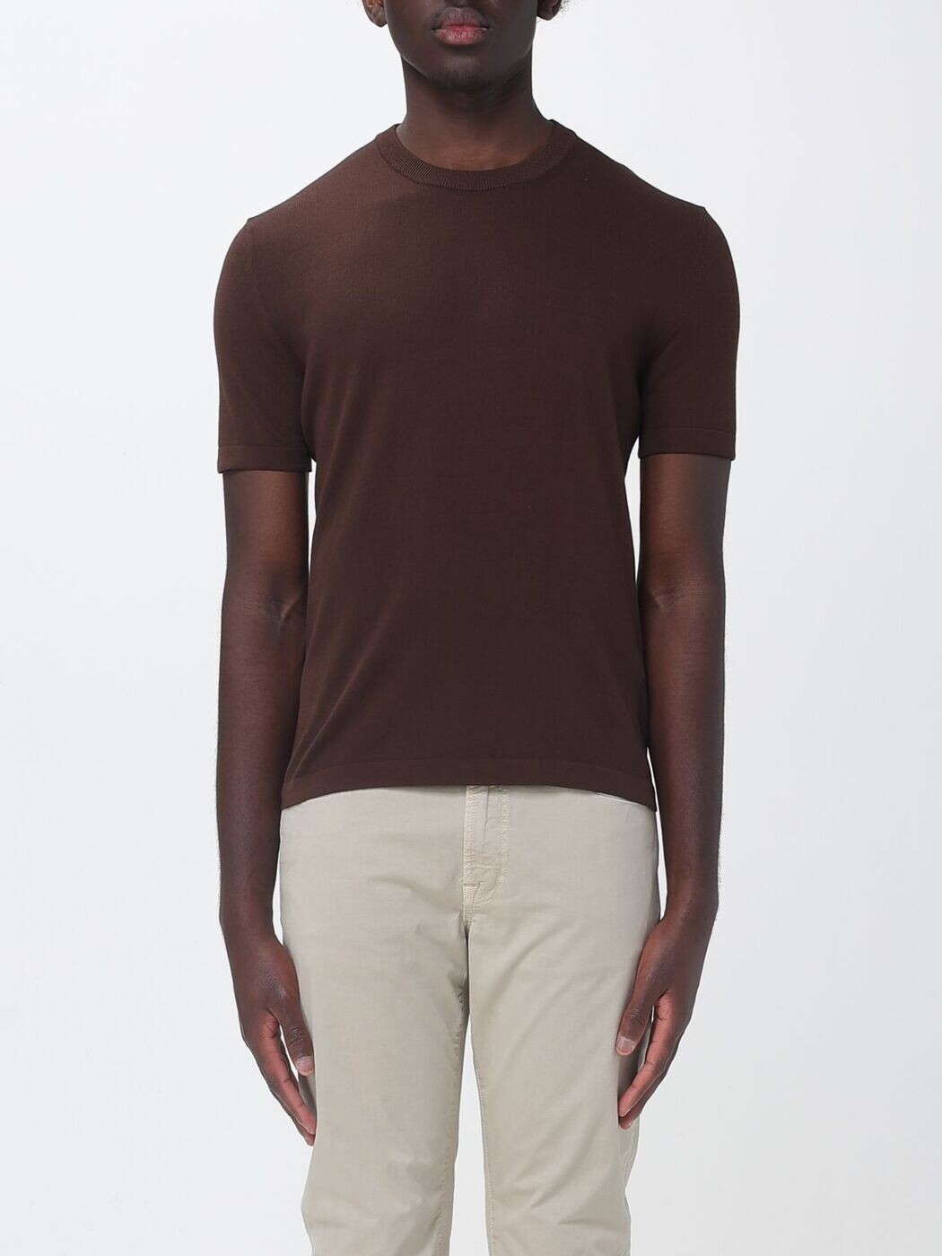 ブルックスフィールド BROOKSFIELD セーター ニットウェア メンズ ブラウン Knitwear 203C.A009 関税 送料無料 2026SS gi