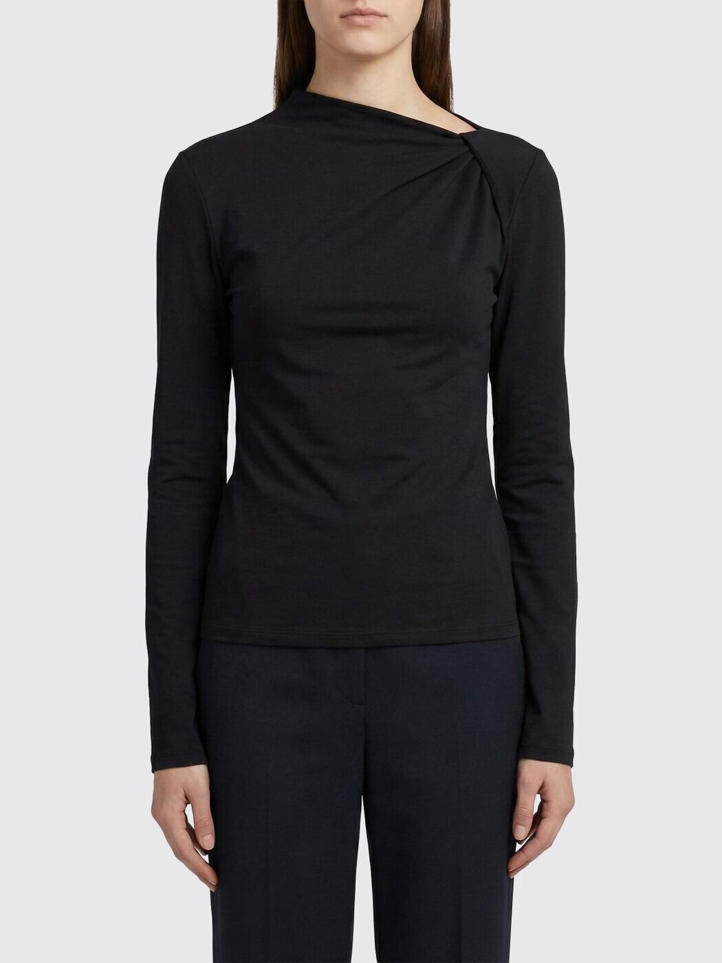 行動論理 THEORY プルオーバー トップス レディース 黒いこと T-shirts and tops P1024504 関税 貨物輸送無料 2026SS gi