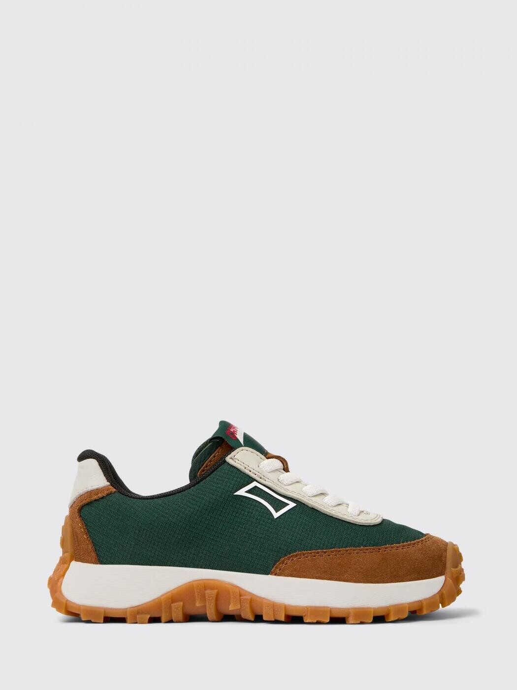 カンペール CAMPER 木目細かスニーカー スニーカー ボーイズ 緑であること Flat sneakers K800548-025 DRIFT TRAIL 関税 貨物輸送無料 2026SS gi