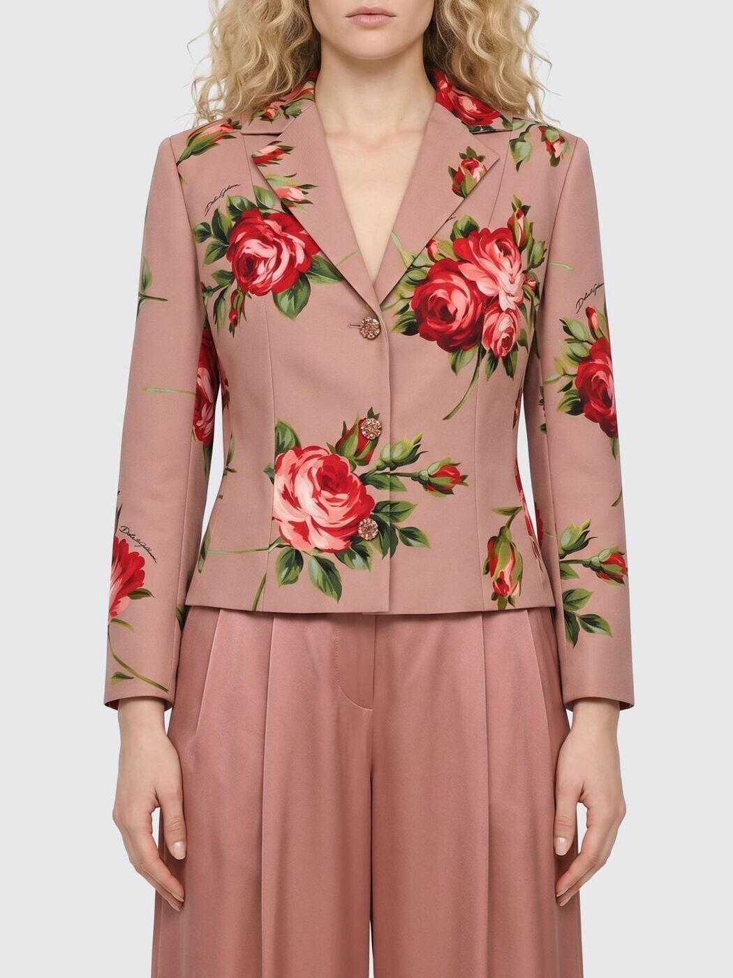 ドルチェ\u0026ガッバーナ DOLCE\u0026GABBANA 背広上衣 背広 上衣 レディース さくら色 Suit Jackets F26S5ZFSA8Q 関税 貨物輸送無料 2026SS gi