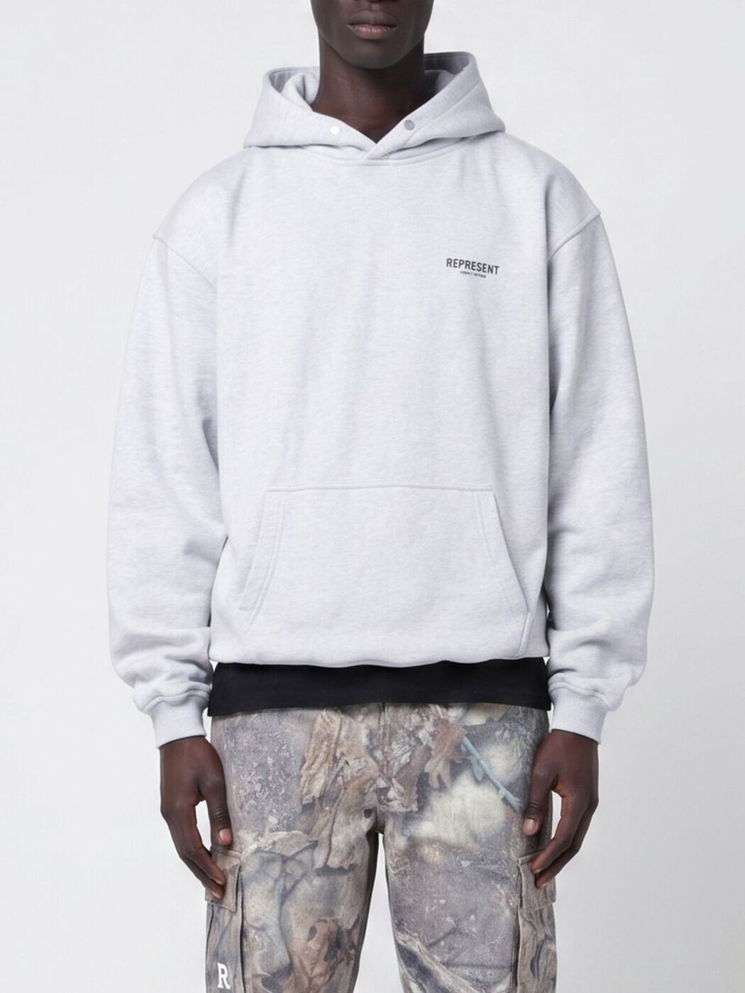 リプレゼント REPRESENT スウェットシャツ トレーナー メンズ グレー Sweatshirts OCM41113C Grey 関税 送料無料 2026SS gi|BRANDSHOP「il Tesoro」