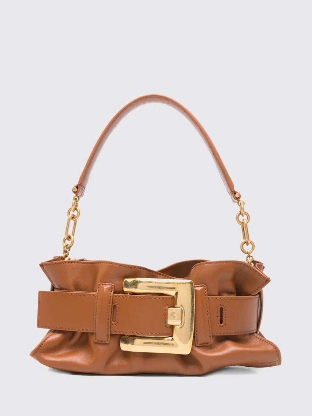 バルマン BALMAIN 御徒面子 レディース 赤銅色 Business bags GN0AE994LSAX 関税 貨物輸送無料 2026SS gi バッグ・小物・ブランド雑貨-ショルダーバッグ・メッセンジャーバッグ-レディースバッグ