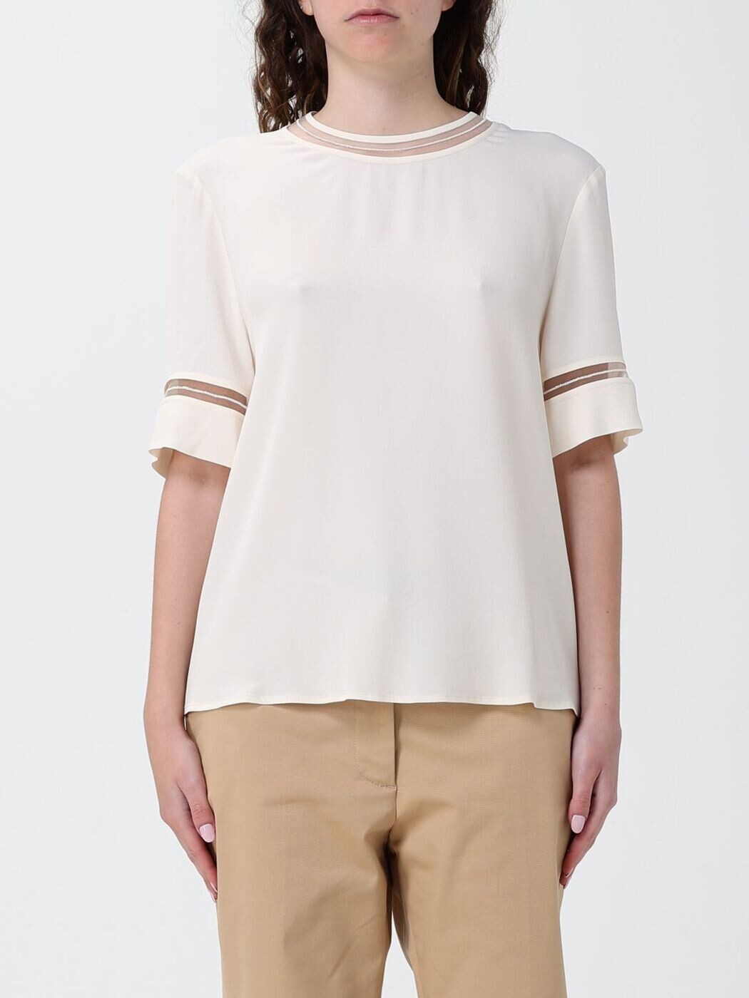 ファビアナ フィリッピ FABIANA FILIPPI プルオーバー トップス レディース T-shirts and tops TPD266F289L775 関税 貨物輸送無料 2026SS gi