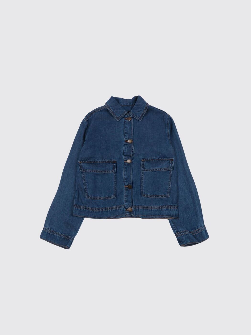 モロ MOLO ボンバージャケット 上衣 ボーイズ 青色 Bomber jackets 5S26M308 関税 貨物輸送無料 2026SS gi