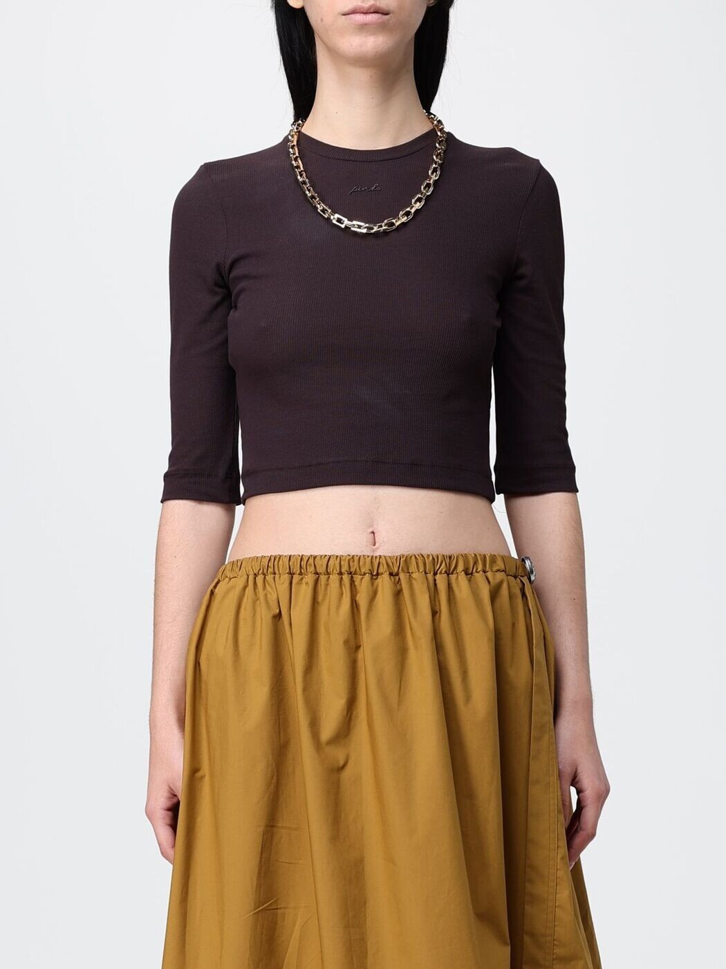 ピンコ PINKO プルオーバー トップス レディース 赤銅色 T-shirts and tops 106635A32C 関税 貨物輸送無料 2026SS gi