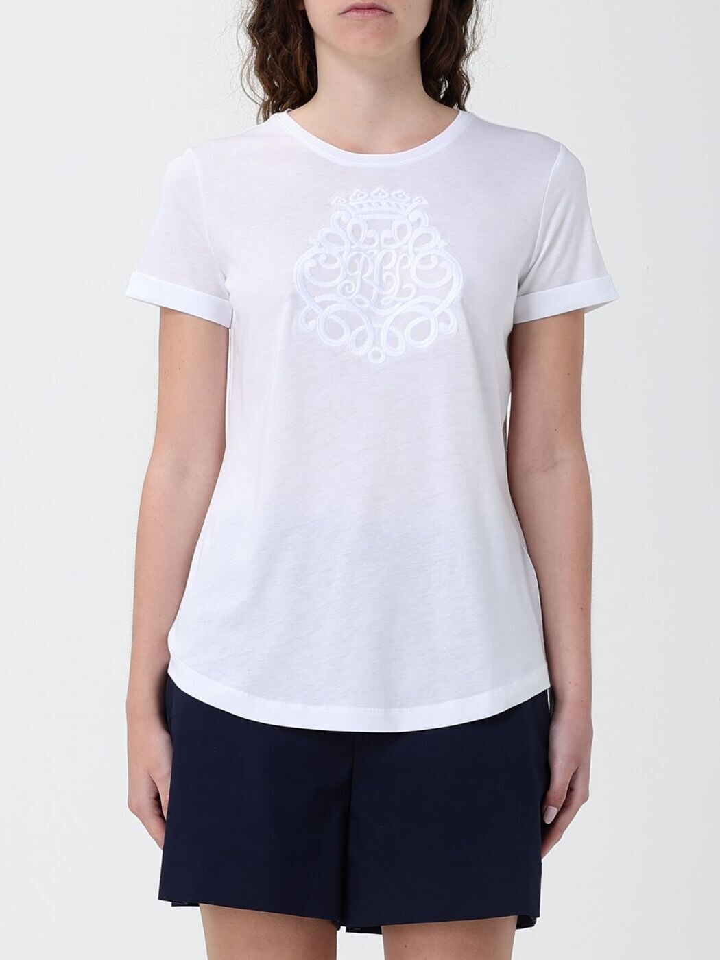 ローレン ラルフ ローレン LAUREN RALPH LAUREN ポロシャツ Tシャツ レディース ホワイト T-shirts and polo shirts 200P03753 White 関税 送料無料 2026SS gi｜BRANDSHOP「il Tesoro」
