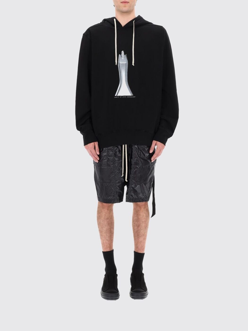 リック・オウエンス・ダークシャドウ RICK OWENS DRKSHDW スウェットシャツ トレーナー メンズ ブラック Sweatshirts DU01F4262FEP5P09 Black 関税 送料無料 2026SS gi｜BRANDSHOP「il Tesoro」