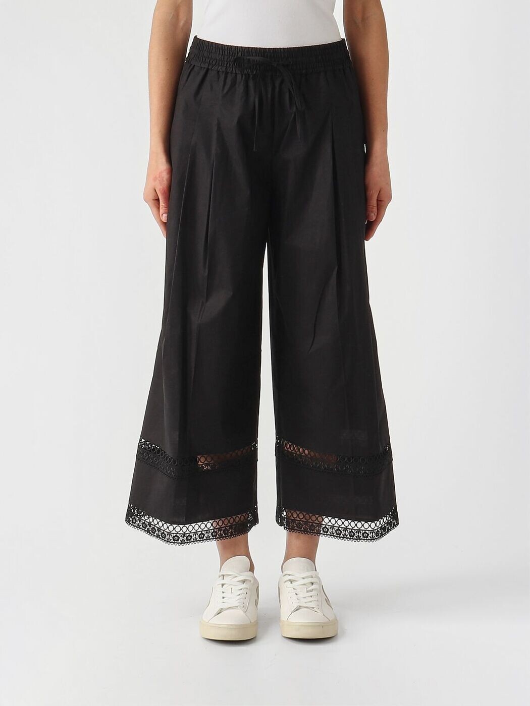 ツイン仕掛ける TWINSET ズボン ズボン下 レディース 黒いこと Trousers 261TT2252 関税 貨物輸送無料 2026SS gi
