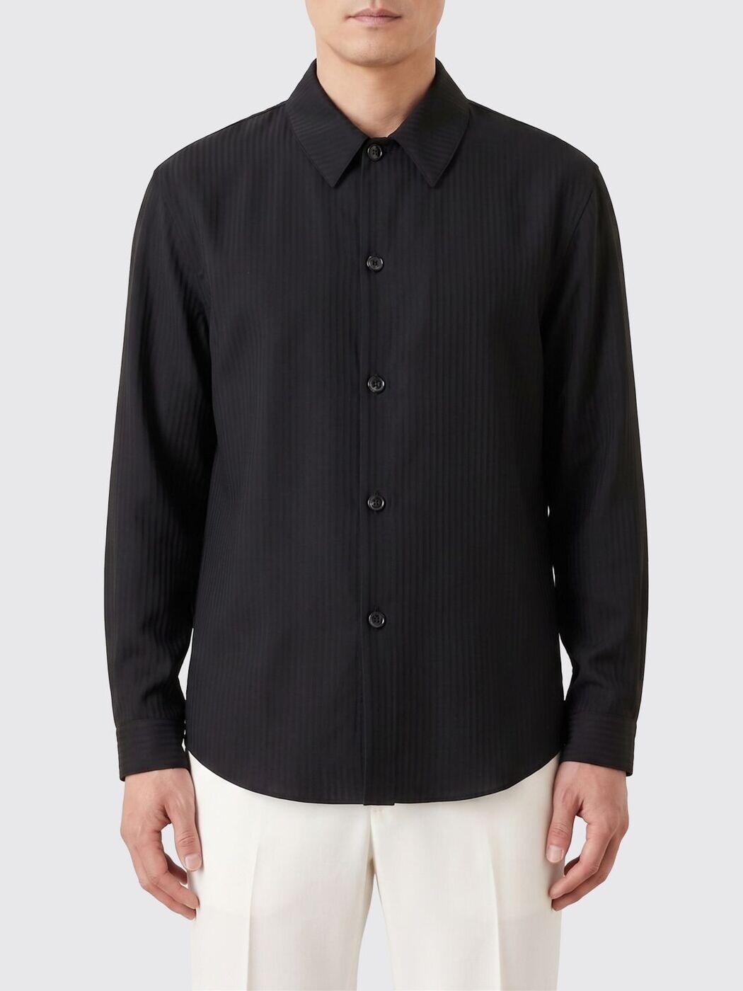 ジョルジオ アルマーニ GIORGIO ARMANI プルオーバー メンズ 黒いこと Shirts GM003421TE20683 関税 貨物輸送無料 2026SS gi