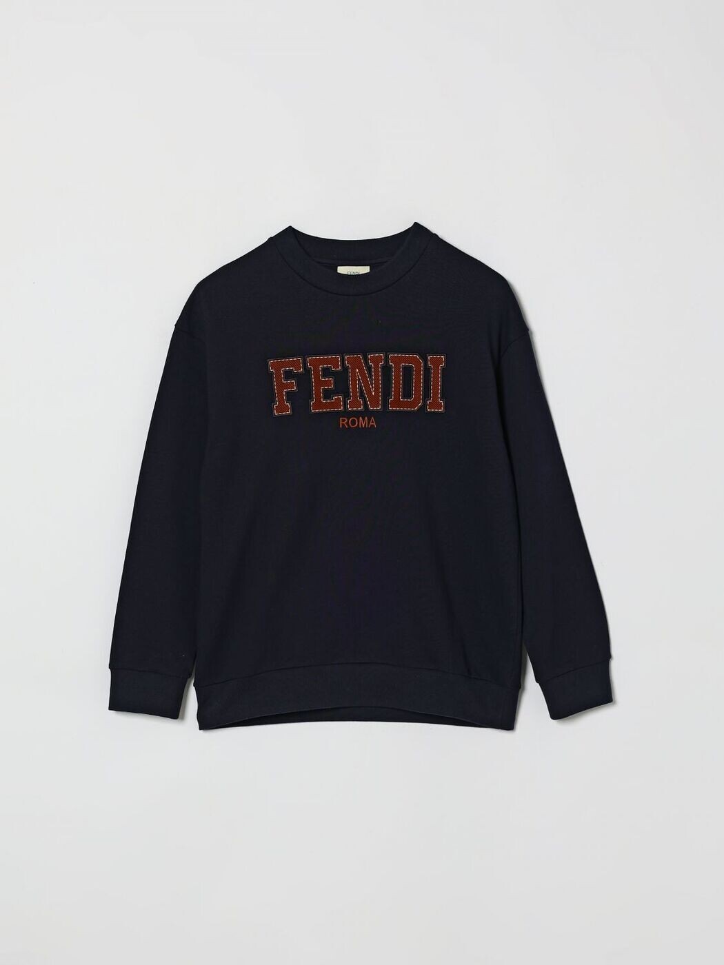 FENDI FENDI クルーネックジャンパー 編み物御召しもの ガールズ 青碧 Crew neck jumpers JMH1975V0 関税 貨物輸送無料 2026SS gi