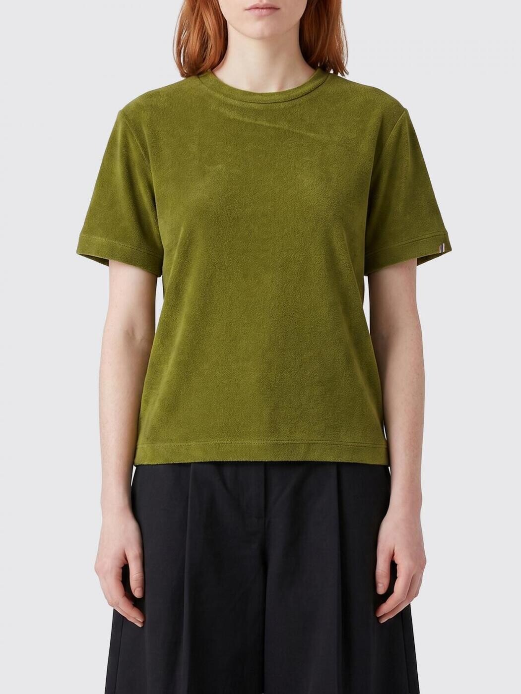 エクストリームカシミア EXTREME CASHMERE スポーツシャツ プルオーバー レディース 緑であること T-shirts and polo shirts 26821111TU05 関税 貨物輸送無料 2026SS gi