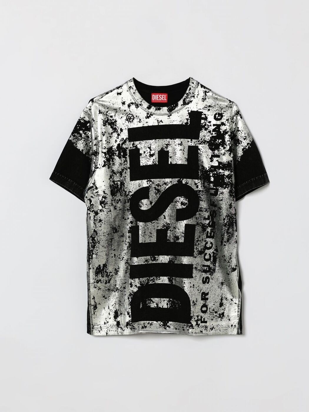 ディーゼル DIESEL ロング捩りプルオーバー プルオーバー ボーイズ 黒いこと Long sleeve t-shirts J02578KYA0P 関税 貨物輸送無料 2026SS gi