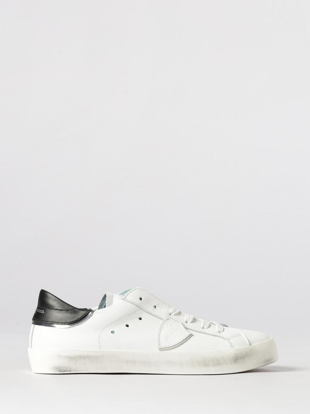 フィリップ 真似形 PHILIPPE MODEL 坦々たるスニーカー スニーカー ボーイズ 白いこと Flat sneakers 83309 関税 貨物輸送無料 2026SS gi
