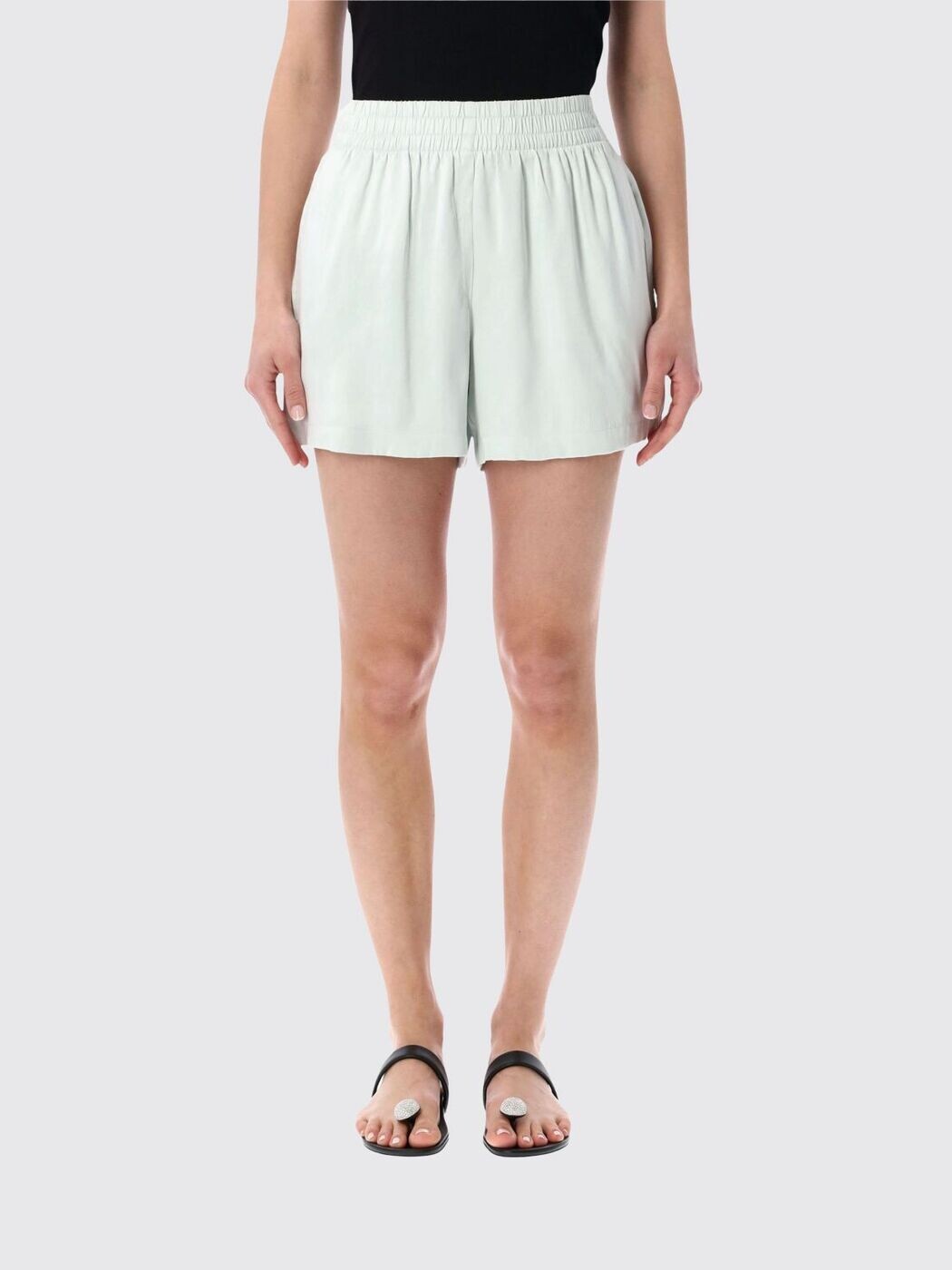 アニンビン ANINE BING ジーンズさる股引き さる股引き レディース 緑であること Denim shorts A0512376 関税 貨物輸送無料 2026SS gi