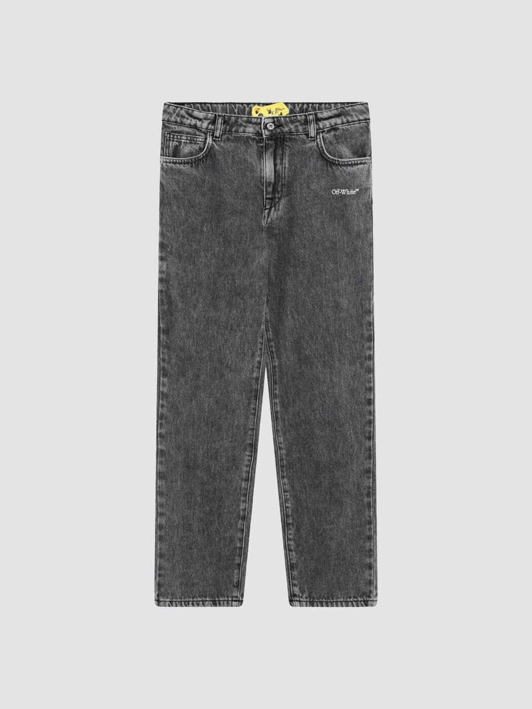 オフ ホワイト OFF-WHITE レギュラーフィットジーンズ デニム ボーイズ グレー Regular fit jeans OBYA005S26DEN001 Grey 関税 送料無料 2026SS gi｜BRANDSHOP「il Tesoro」 26,520円