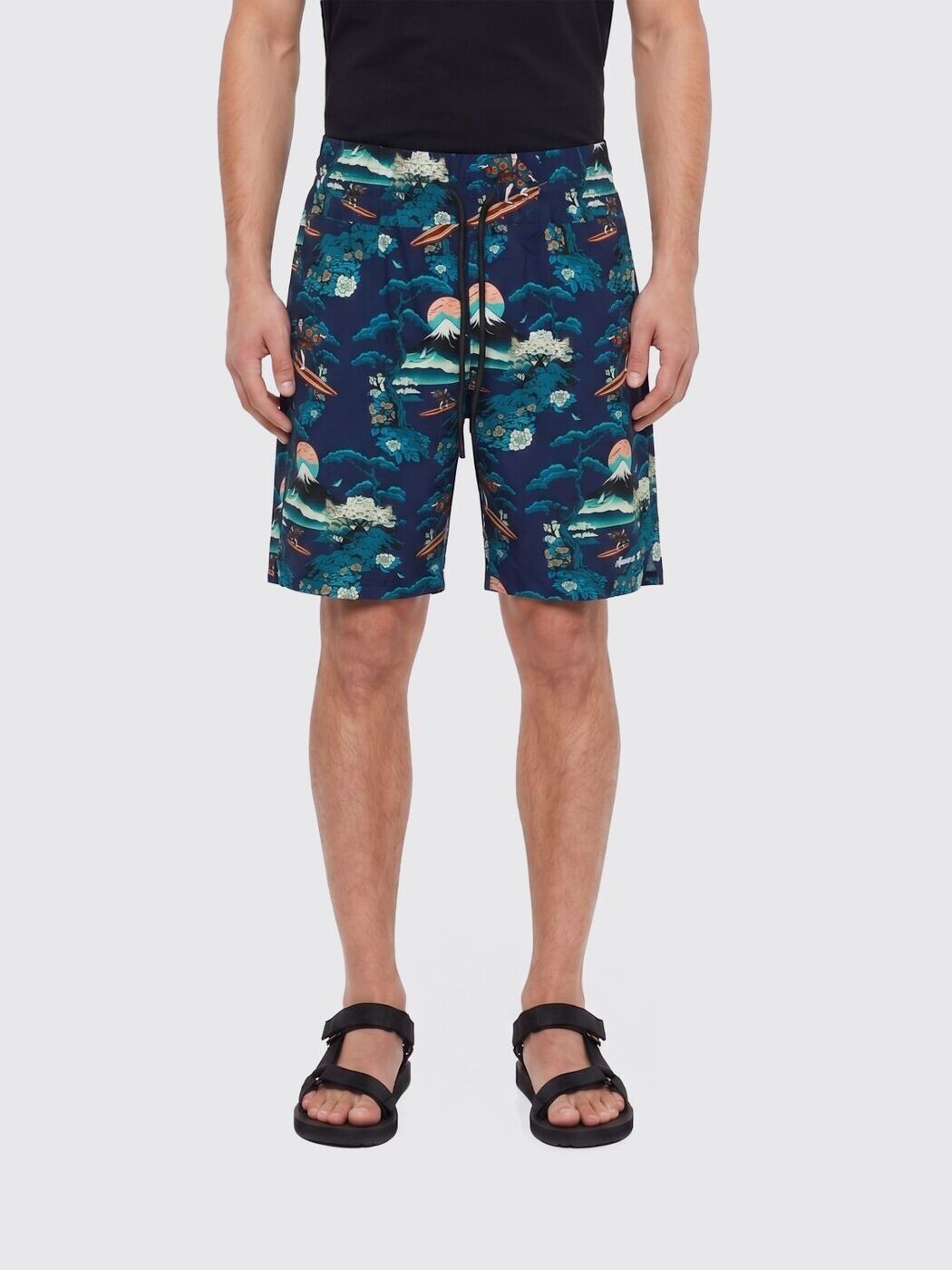 マウナ 世話をする MAUNA KEA さる股引き メンズ 青み Shorts MKU208 関税 貨物輸送無料 2026SS gi