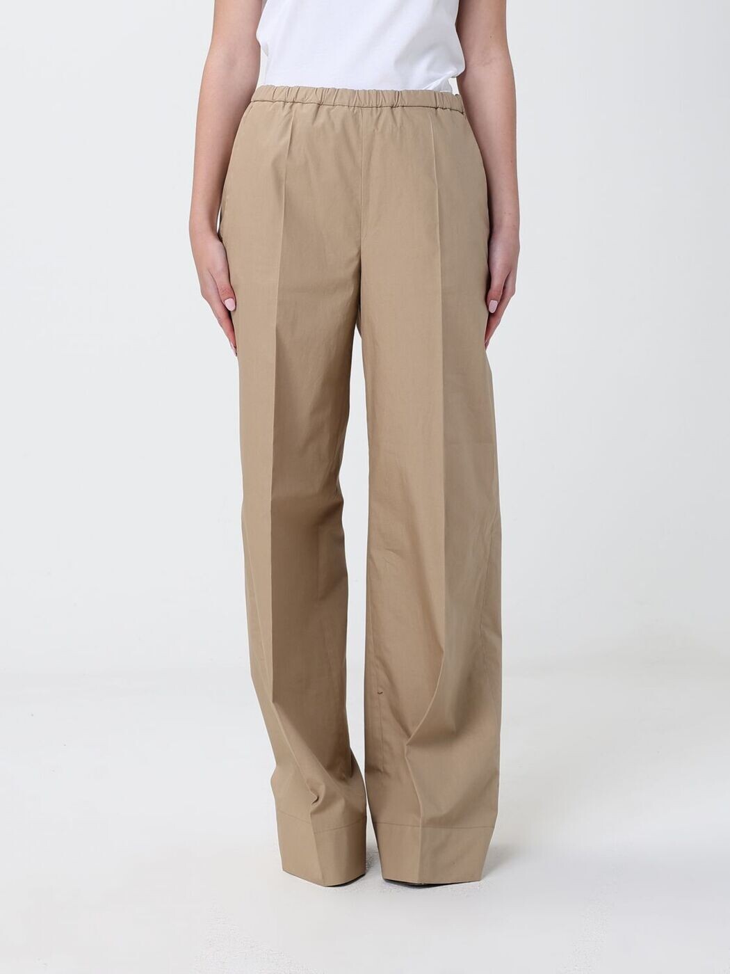 モンクレール MONCLER ズボン パンツ レディース ベージュ Trousers 2A00009597LQ Beige 関税 送料無料 2026SS gi|BRANDSHOP「il Tesoro」