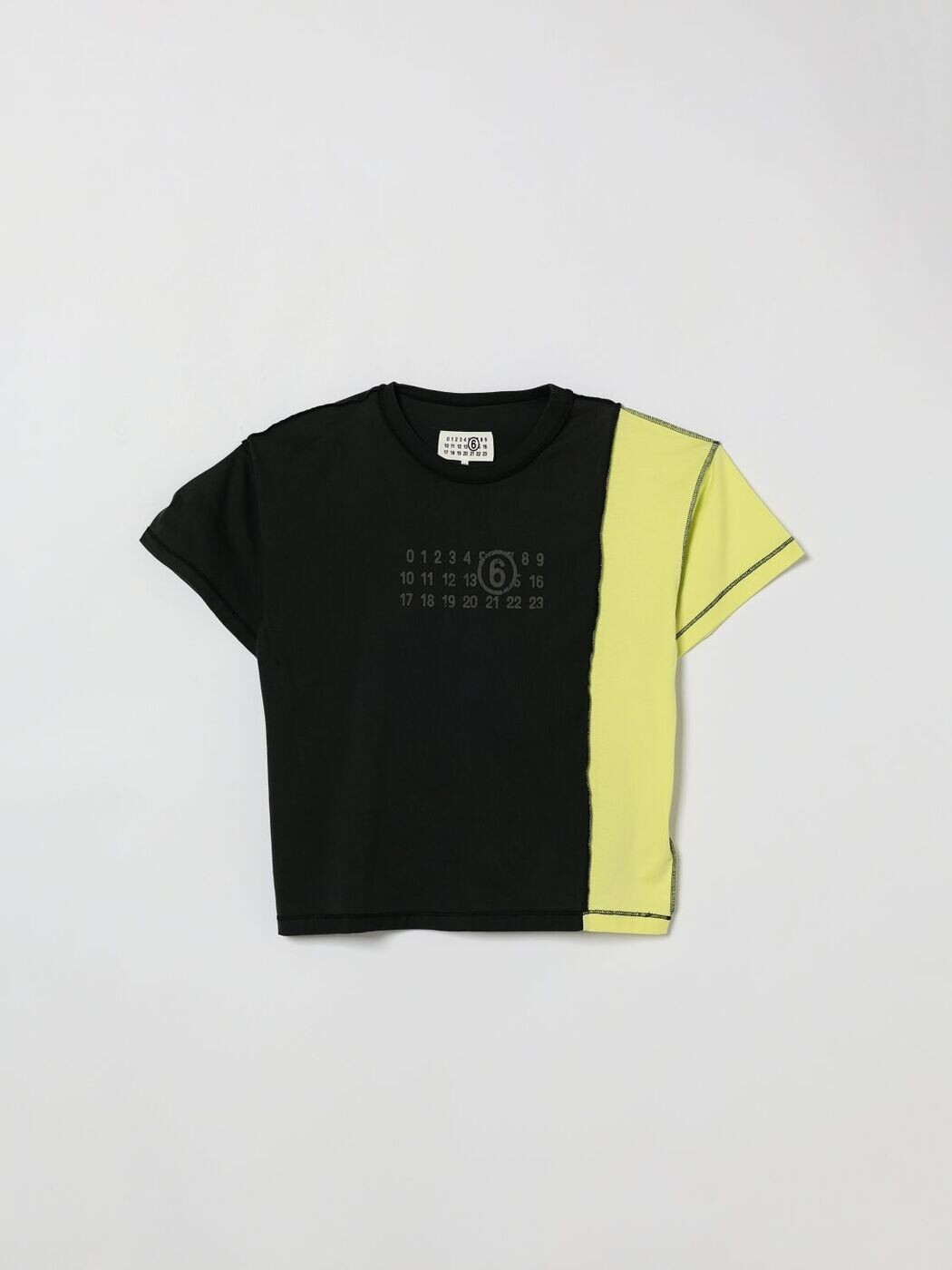 エムエムシックス 住み家 マルジェラ MM6 MAISON MARGIELA ロング衣袂ティーシャツ ティーシャツ ボーイズ 黒いこと Long sleeve t-shirts M61018MM07R 関税 貨物輸送無料 2026SS gi