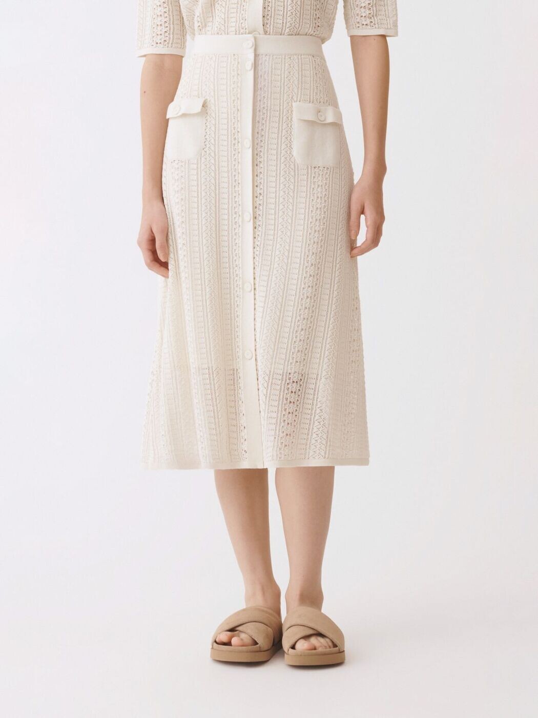 ファビアナ フィリッピ FABIANA FILIPPI スカート レディース Skirts GND276F814M132 Butter 関税 送料無料 2026SS gi｜BRANDSHOP「il Tesoro」