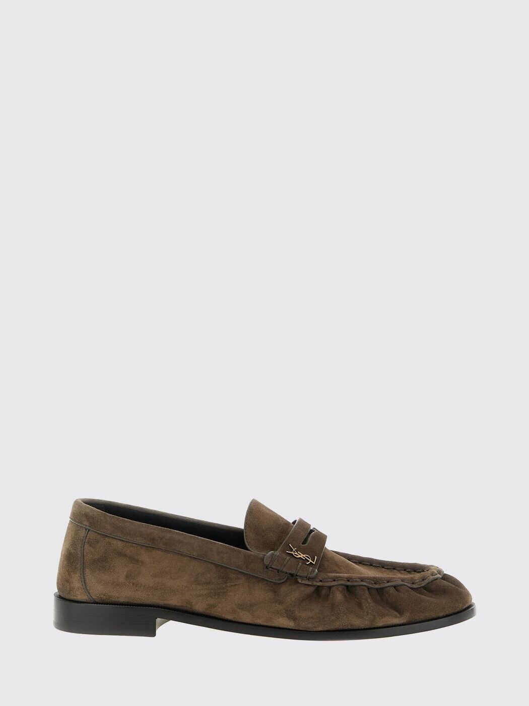 前日 サンローラン SAINT LAURENT PARIS 置き目毛皮 メンズ Loafers 83947127DTT 関税 貨物輸送無料 2026SS gi