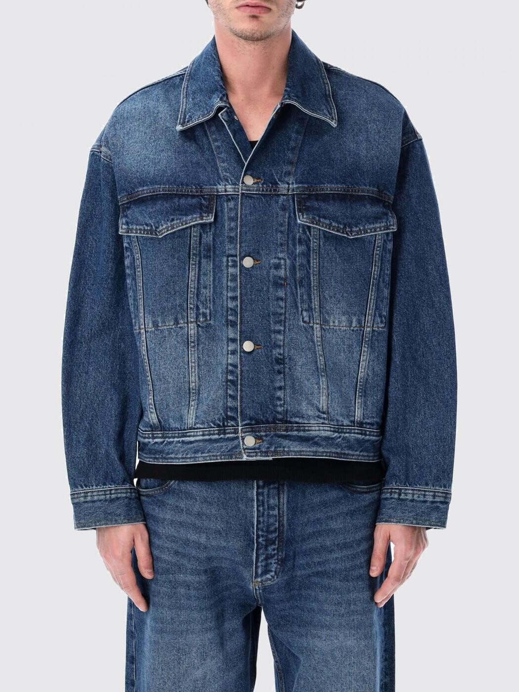 スタジオ ニコルソン STUDIO NICHOLSON ジャケット メンズ ブルー Jackets SNM1299 関税 送料無料 2026SS gi