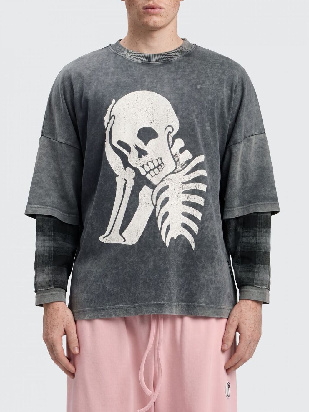 パーム エンジェルス PALM ANGELS プルオーバー メンズ 黒いこと T-shirts PMAB05ES26JER001 関税 貨物輸送無料 2026SS gi