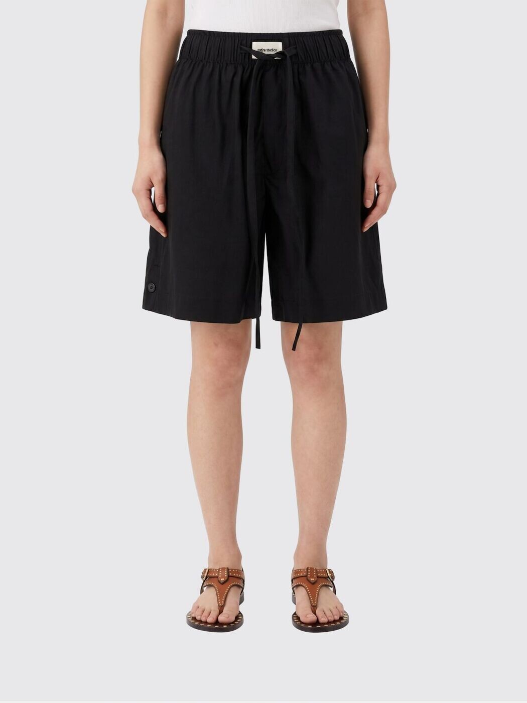 エンタイア スタジオ ENTIRE STUDIOS デニムショーツ ショーツ レディース ブラック Denim shorts ESSS26SH03012 Black 関税 送料無料 2026SS gi|BRANDSHOP「il Tesoro」