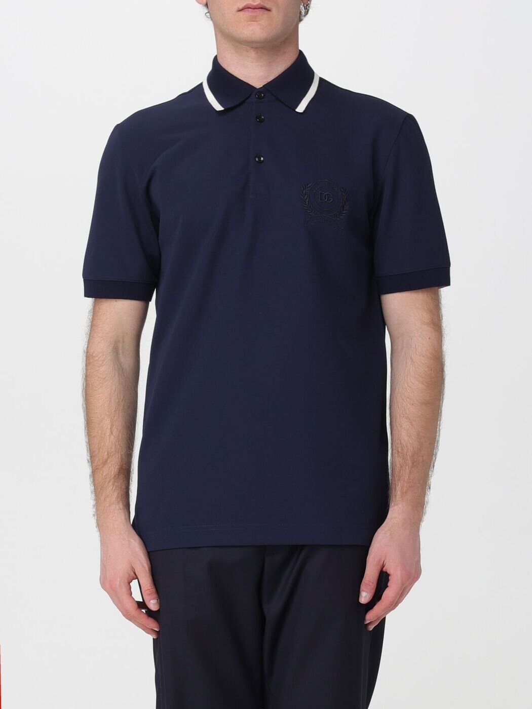 ドルチェ&ガッバーナ DOLCE&GABBANA ポロシャツ メンズ ブルー Polo shirts G8SW8ZHU7WZ Blue 関税 送料無料 2026SS gi|BRANDSHOP「il Tesoro」