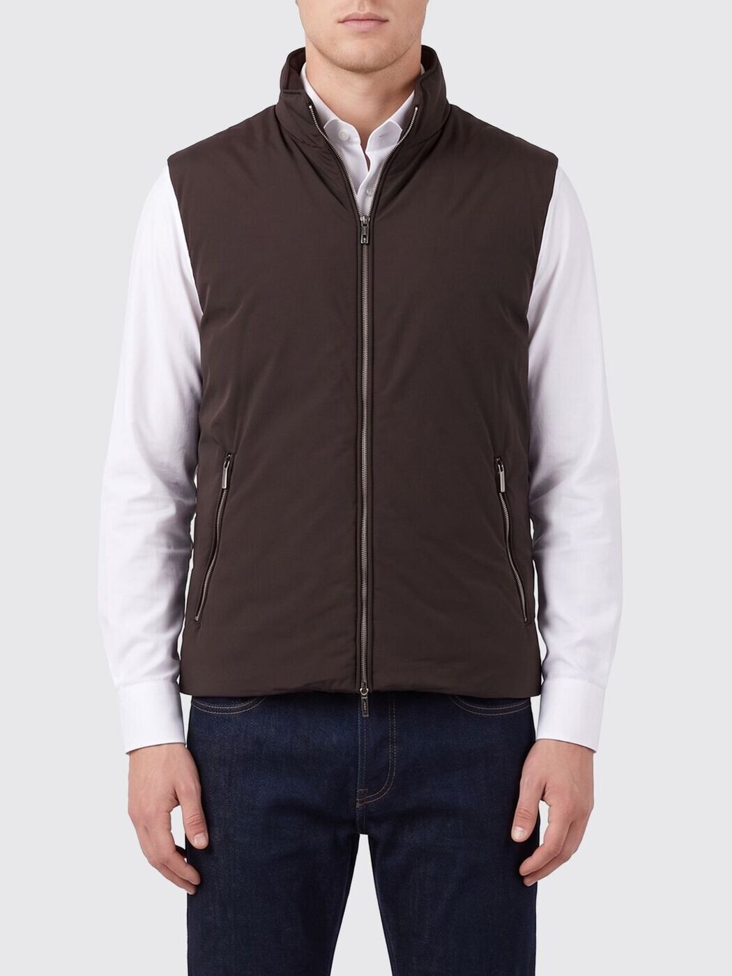 ムーレー MOORER ジレ より良い メンズ 赤銅色 Vests MOUGI200322TEPA034 関税 貨物輸送無料 2026SS gi