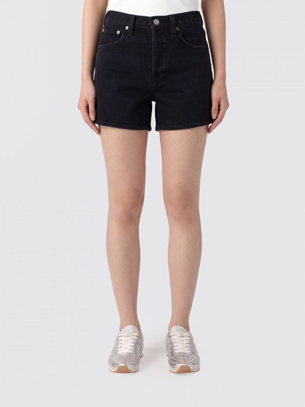 エーゴールドイー AGOLDE デニムショーツ ショーツ レディース ブラック Denim shorts A91271817 関税 送料無料 2026SS gi