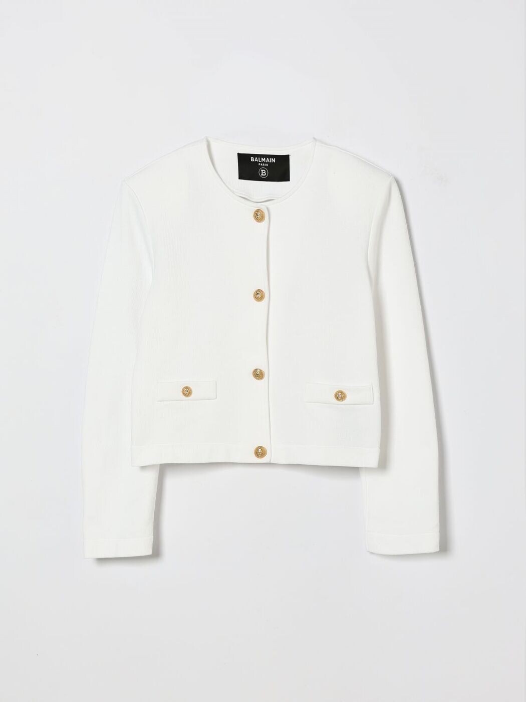 バルマン BALMAIN バイカージャケット ジャケット ガールズ ホワイト Biker jackets BY2B04Z3183 White 関税 送料無料 2026SS gi｜BRANDSHOP「il Tesoro」