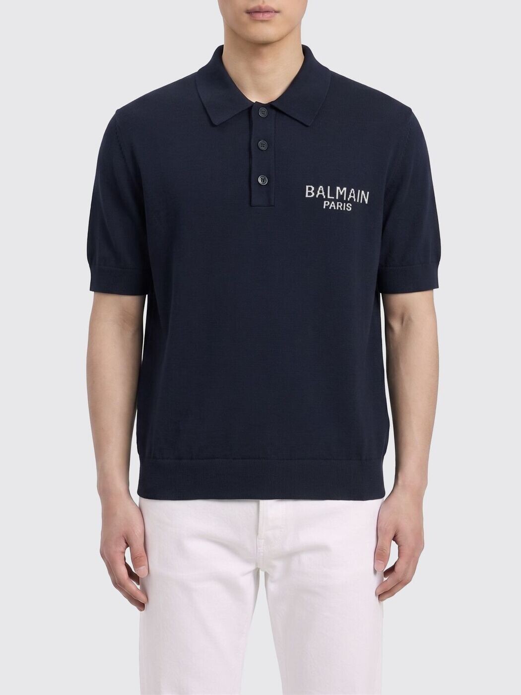 バルマン BALMAIN スポーツシャツ メンズ 米国海軍 Polo shirts GH0GB045KJ87 関税 貨物輸送無料 2026SS gi