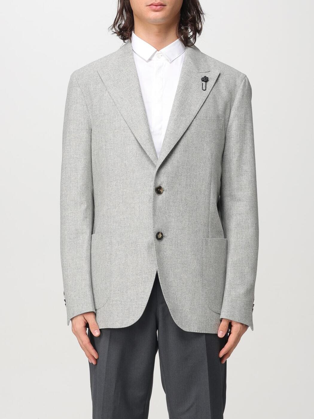 ラルディーニ LARDINI ジャケット メンズ グレー Jackets IV688AEIVSF63512 Grey 関税 送料無料 2025AW gi｜BRANDSHOP「il Tesoro」