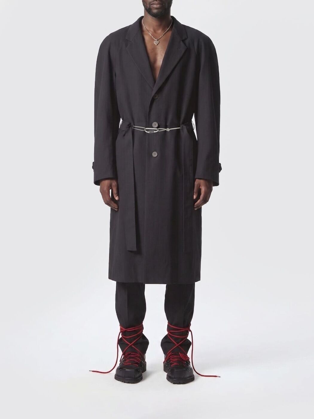 マリアーノ MAGLIANO トレンチ コート メンズ ブラック Coats and Trench MGSS26TC01012 Black 関税 送料無料 2026SS gi｜BRANDSHOP「il Tesoro」