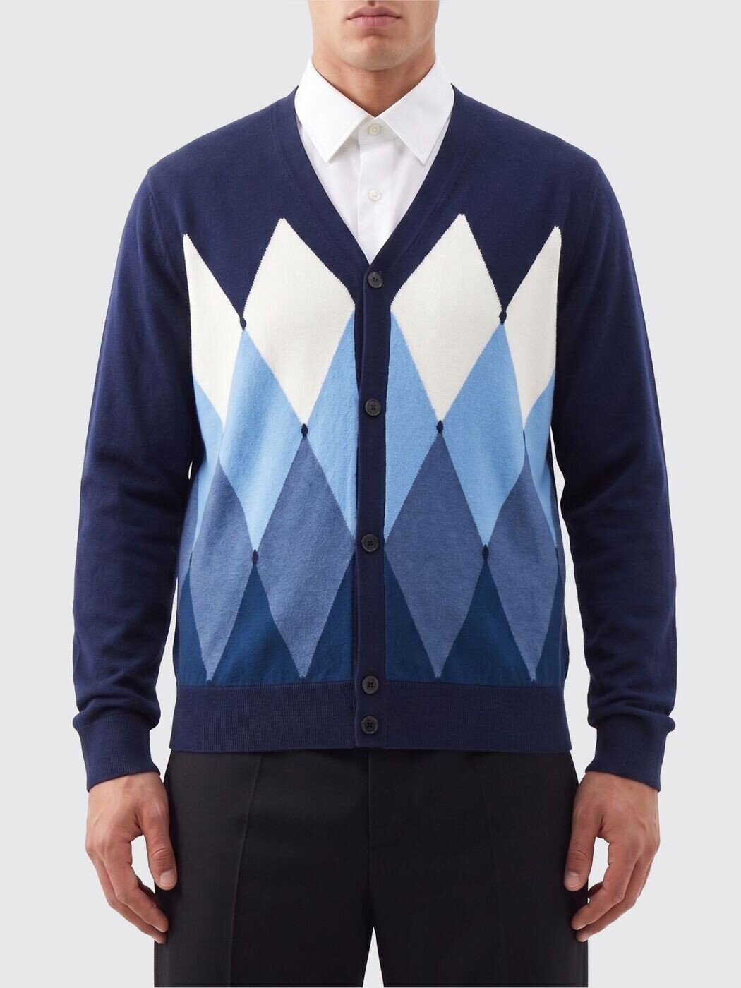 バランタイン BALLANTYNE プルオーバー 編み物御召しもの メンズ 青碧 Knitwear B2K00114CA8 関税 貨物輸送無料 2026SS gi