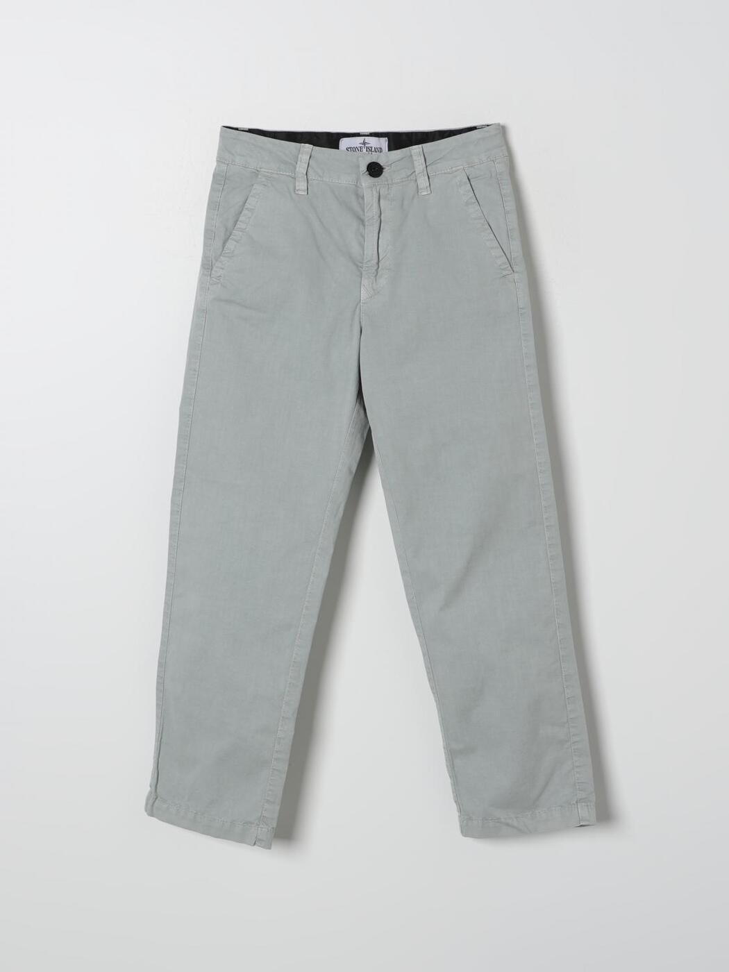 石ころ 島 STONE ISLAND JUNIOR ズボン下 ボーイズ 薄墨色 Cargo trousers 30110 関税 貨物輸送無料 2025AW gi