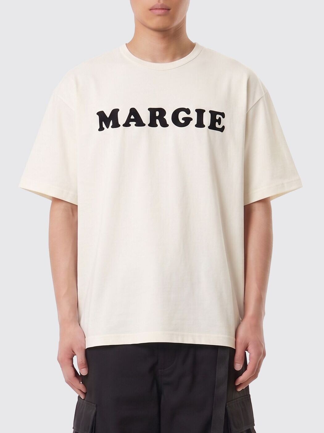 エムエムシックスメゾン マルジェラ MM6 MAISON MARGIELA プルオーバー メンズ 白いこと T-shirts SH2GC0040M20108 関税 貨物輸送無料 2026SS gi
