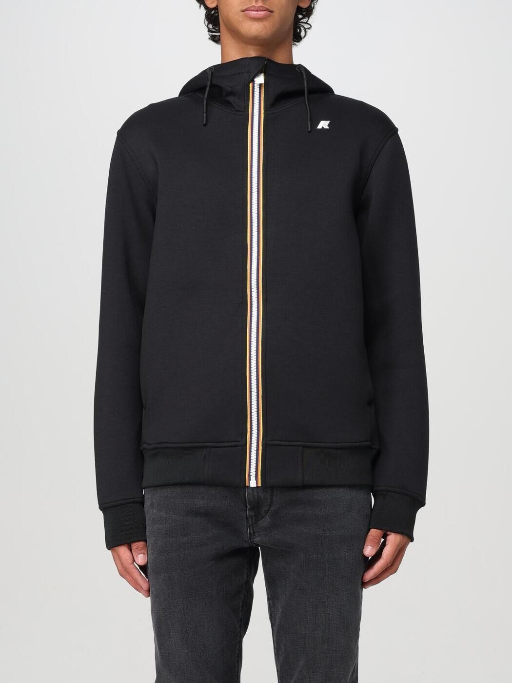 ケイ通い路 K-WAY トレーナー 調教師 メンズ 黒いこと Sweatshirts K2141DW 関税 貨物輸送無料 2025AW gi
