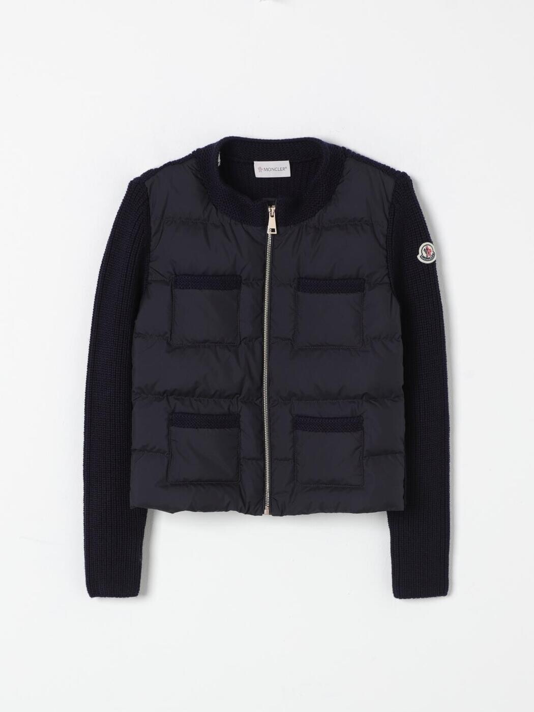モンク軌跡 MONCLER ボンバージャケット 上衣 ボーイズ 青碧 Bomber jackets 9B00006M1282 関税 貨物輸送無料 2025AW gi