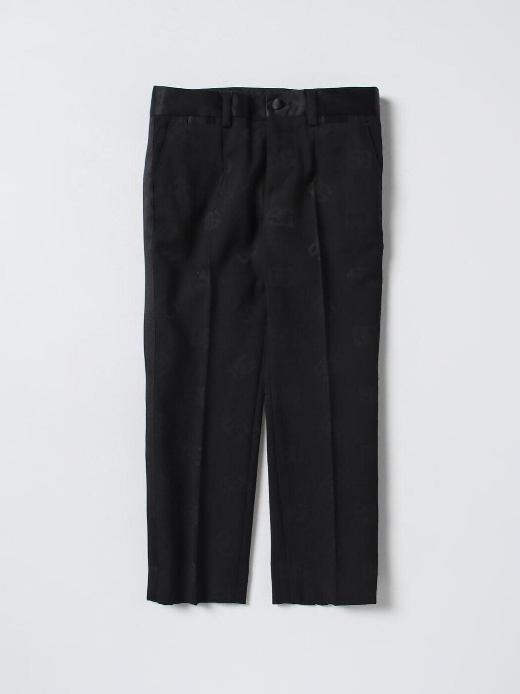 ドルチェ＆ガッバーナ DOLCE\u0026GABBANA ズボン下 ボーイズ 黒いこと Cargo trousers L44P04FJBAK 関税 貨物輸送無料 2026SS gi